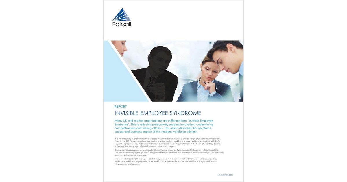 Invisible Employee Syndrome