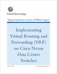 Implementing Virtual Routing and Forwarding (VRF) on Cisco Nexus Data Center Switches