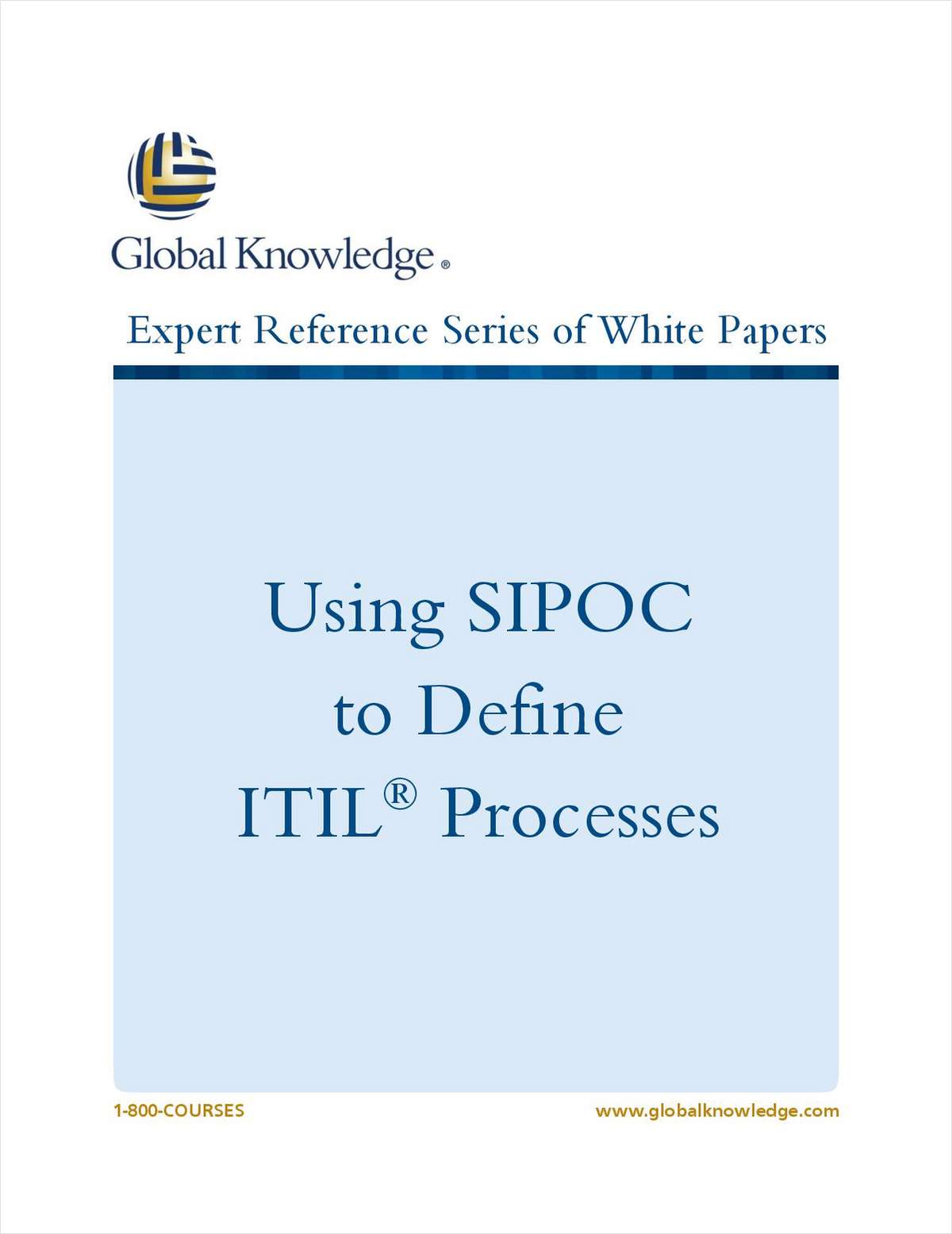 Using SIPOC to Define ITIL® Processes