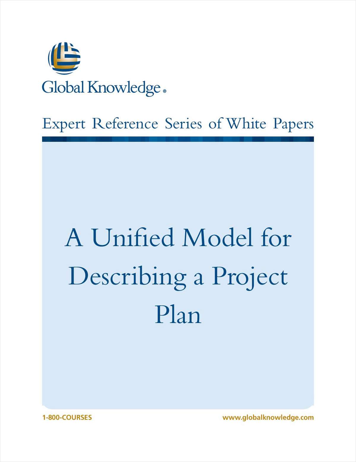 A Unified Model for Describing a Project Plan