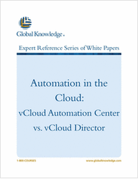 Automation in the Cloud: vCloud Automation Center vs. vCloud Director