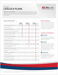 LifeLock Protection Plans Fact Sheet
