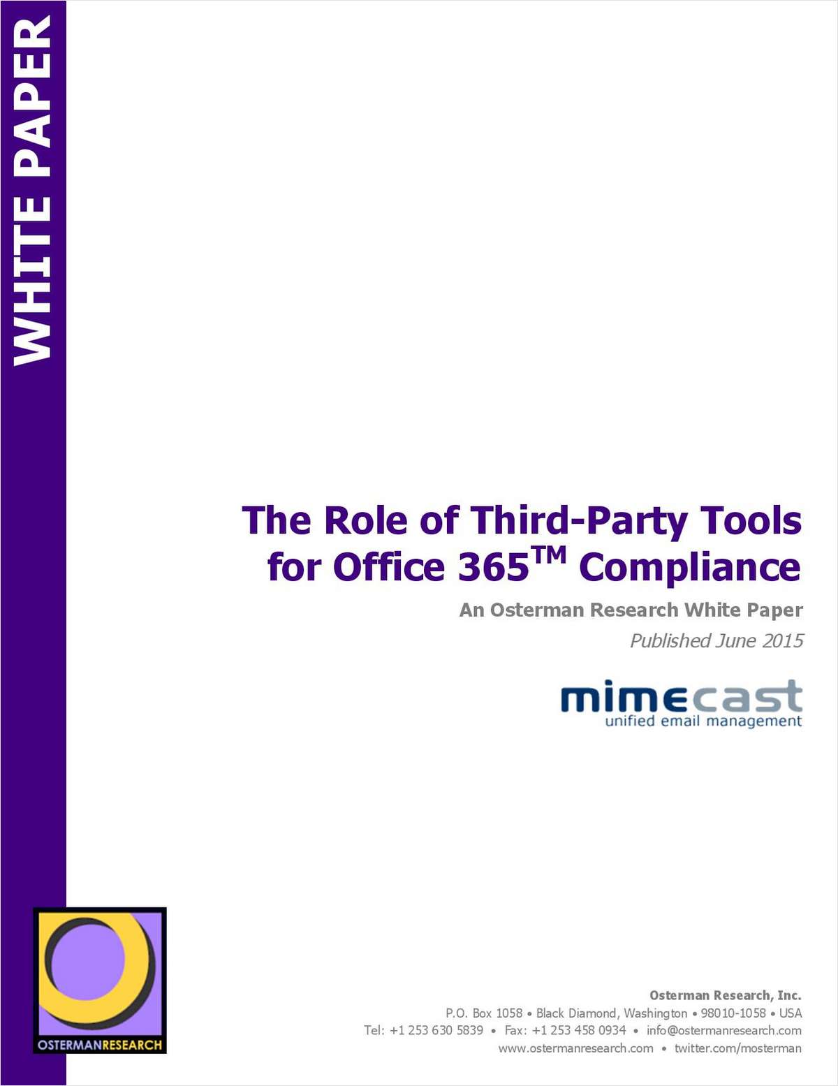 The Role of Third-Party Tools for Office 365 Compliance