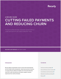 A Recurly Guide to Cutting Failed Payments and Reducing Churn