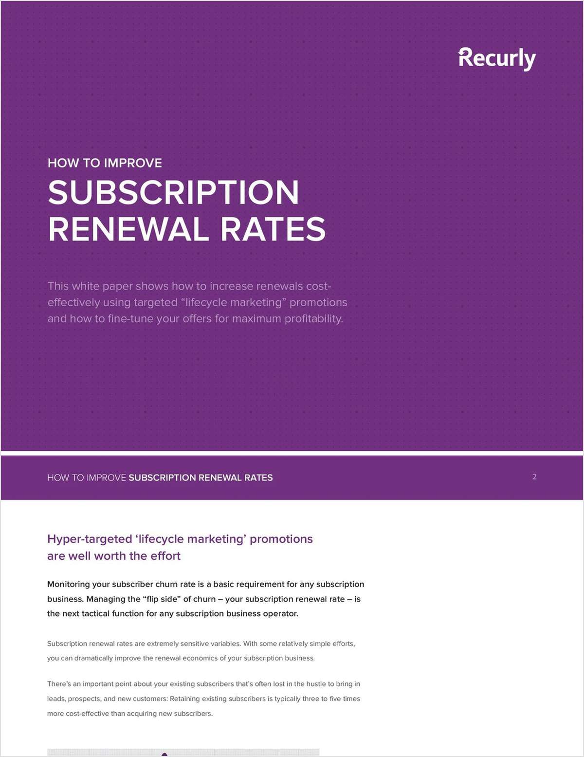 How to Improve Subscription Renewal Rates