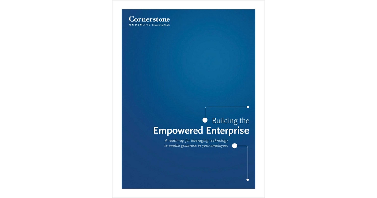 Building the Empowered Enterprise