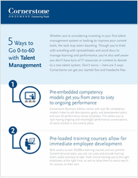 5 Ways to Go 0-to-60 with Talent Management