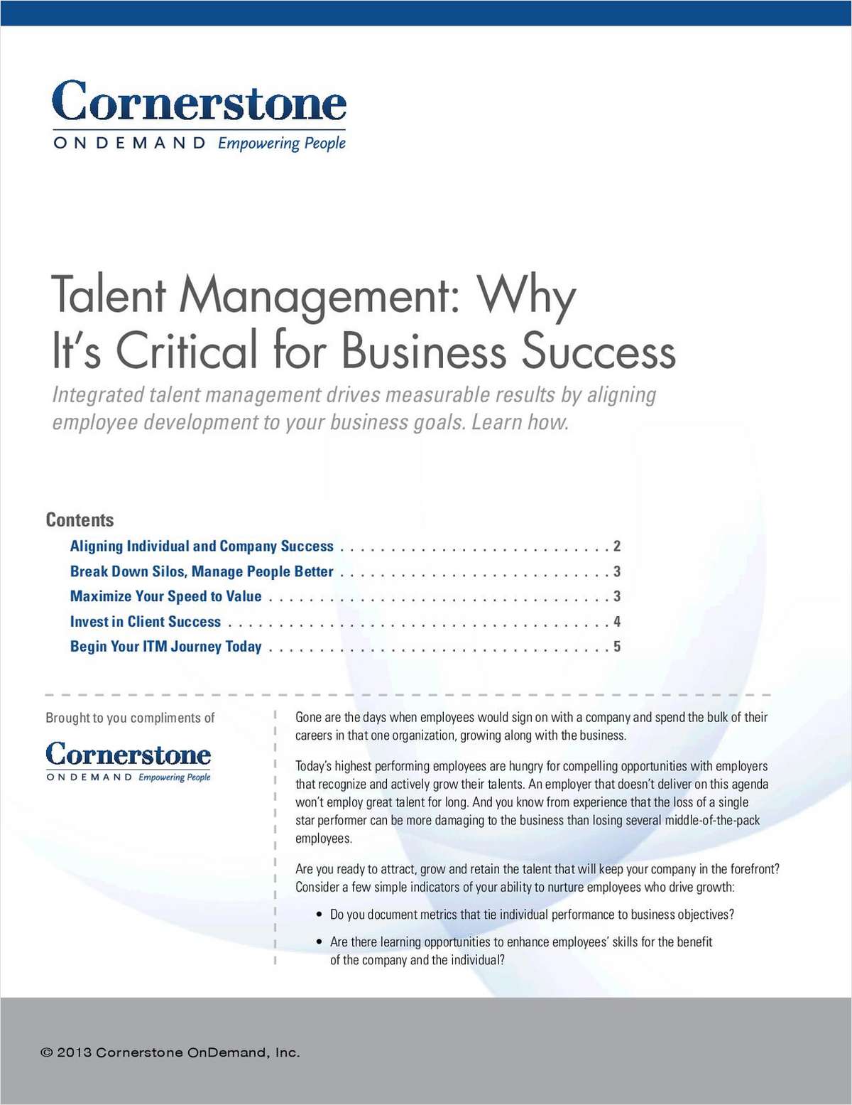 Talent Management: Why It's Critical for Business Success
