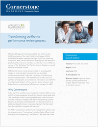 AMC Case Study: Transforming Ineffective Performance Review Process