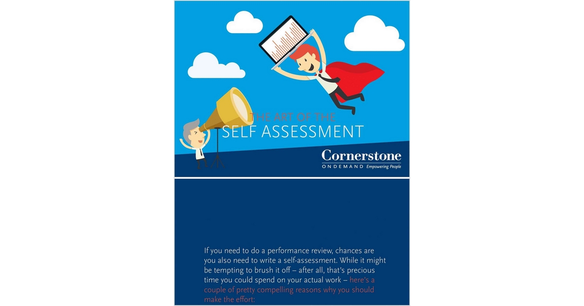 The Art of the Self Assessment