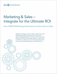 Integrate Marketing Automation and CRM for the Ultimate ROI