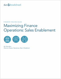Maximizing Finance Operations: Sales Enablement