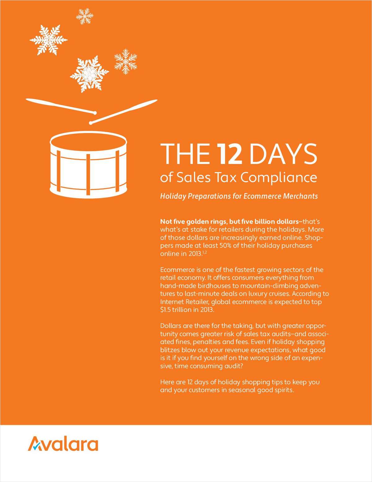 The 12 Days of Sales Tax Compliance