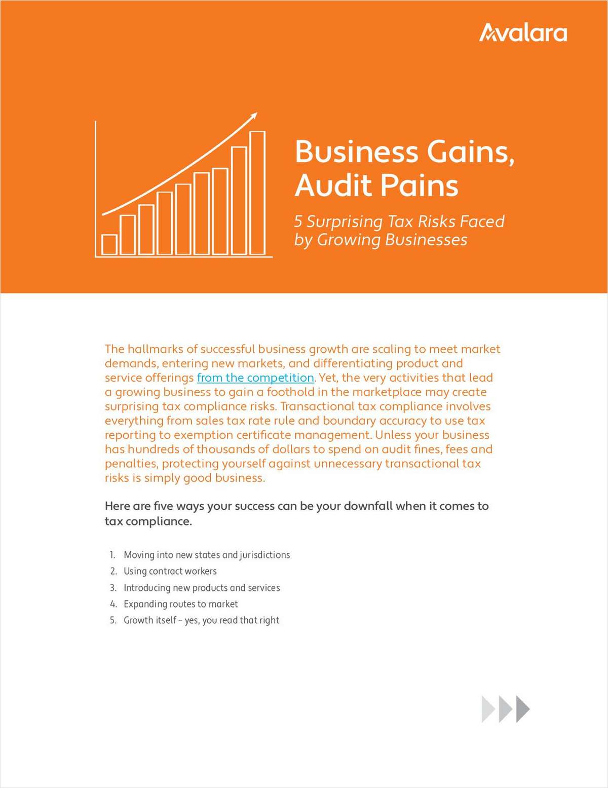 Business Gains, Audit Pains: 5 Surprising Tax Risks Faced by Growing Businesses