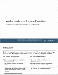 InfoTech Research: The Vendor Landscape for Endpoint Protection