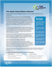 The Apptix Cloud Alliance Network