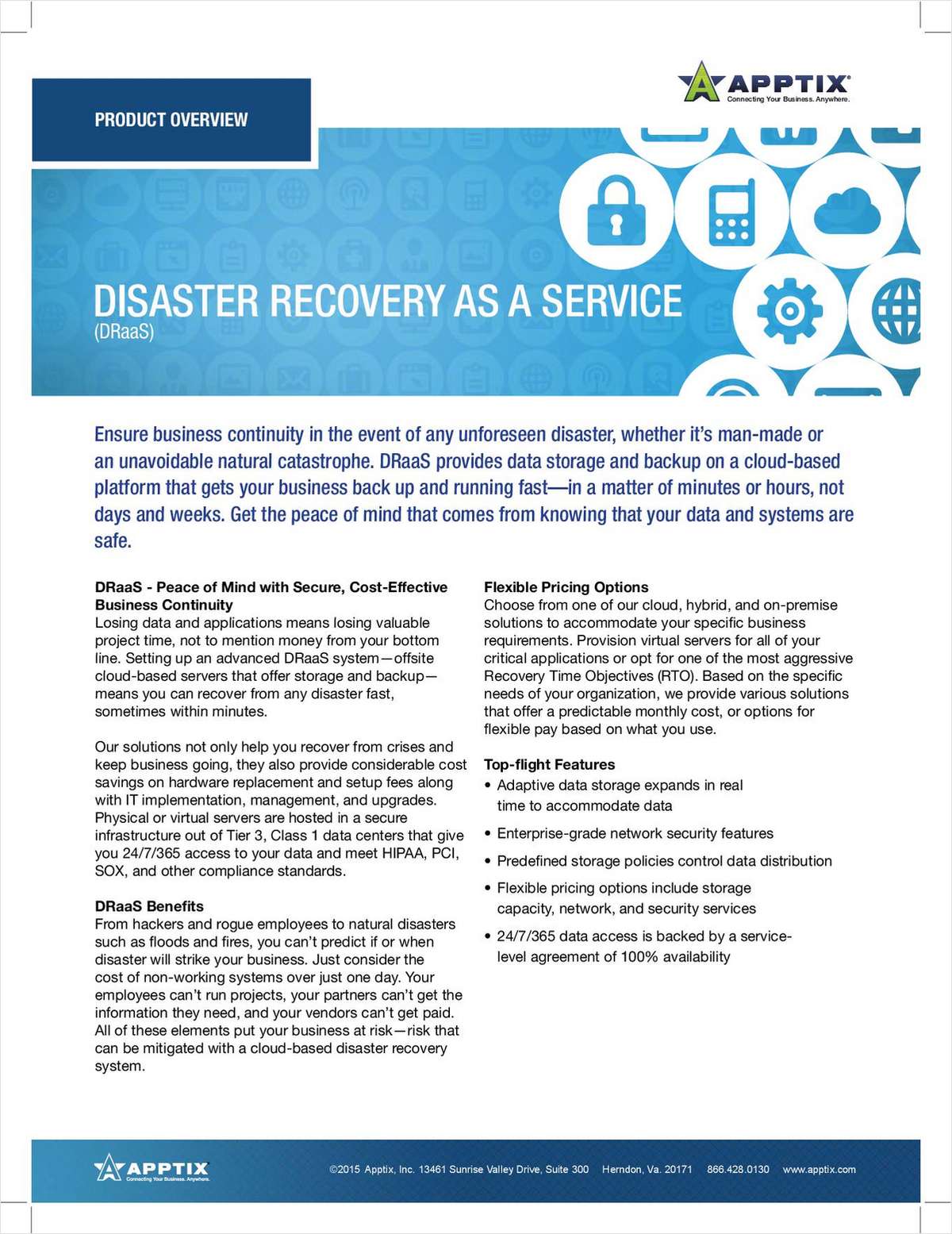Disaster Recovery as a Service - Peace of Mind with Secure, Cost-Effective Business Continuity