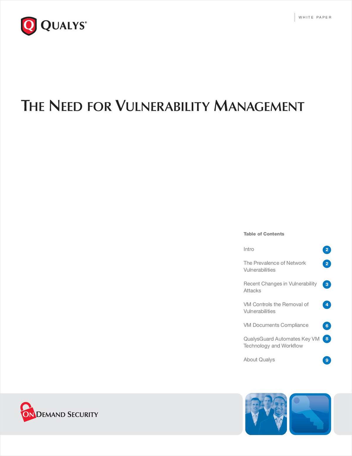 The Need for Vulnerability Management