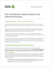 The Link between Sales Analytics and Sales Performance