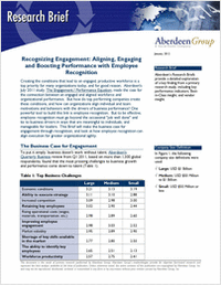 Aberdeen Report: 3 Proven Ways to Boost Employee Performance