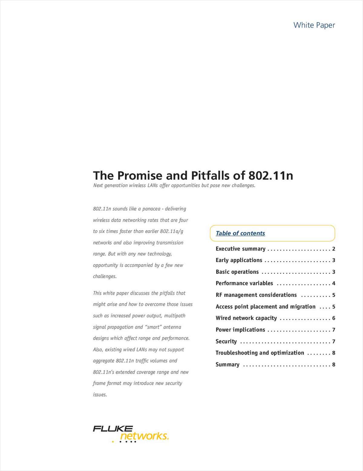 The Promise and Pitfalls of 802.11n
