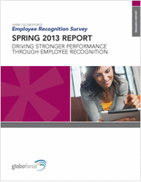 SHRM/Globoforce Report: Driving Stronger Performance through Employee Recognition