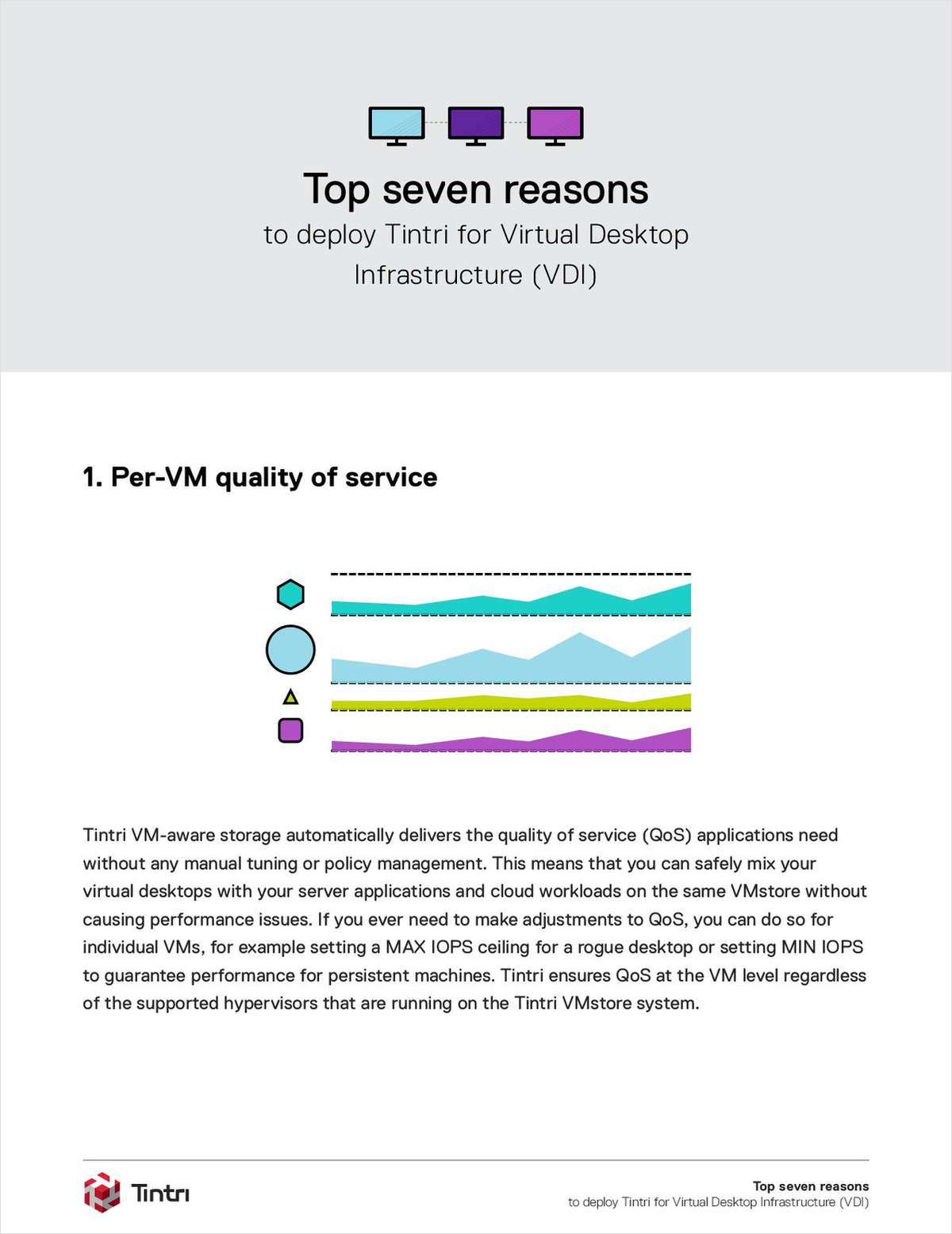Seven Reasons To Deploy Tintri for VDI