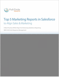 Top 5 Marketing Reports in Salesforce to Align Sales & Marketing