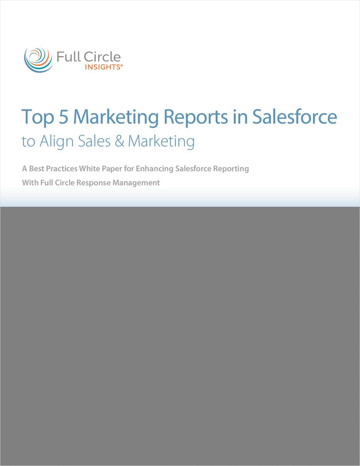 Top 5 Marketing Reports in Salesforce to Align Sales & Marketing