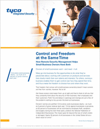 Control and Freedom at the Same Time: How Remote Security Management Helps Small-Business Owners Have Both