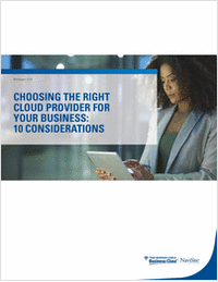 Choosing The Right Cloud Provider for Your Business: 10 Considerations