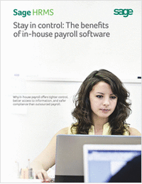 Stay In Control: The Benefits of In-House Payroll Software