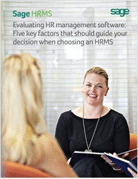 Five Key Factors that Should Guide Your Decision When Choosing HR Management Software