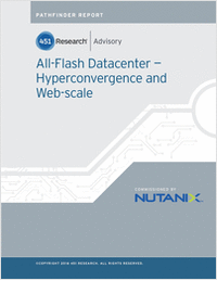 451 Pathfinder Report on Flash and Hyperconvergence