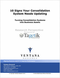 10 Signs Your Consolidation Systems Needs Updating