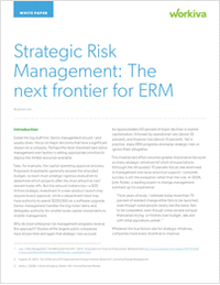 Be Prepared for the Next Frontier in ERM--Strategic Risk