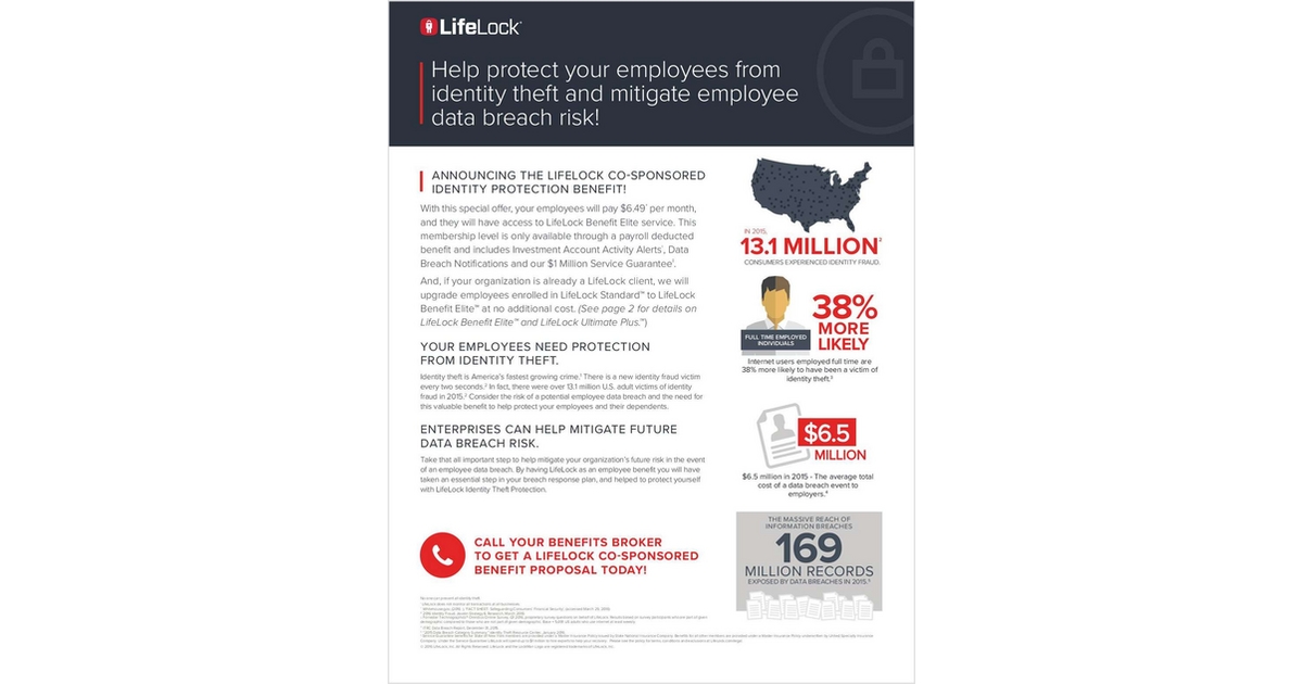 Help Protect Your Employees From Identity Theft and Mitigate Employee Data Breach Risk