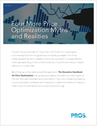 Four More Price Optimization Myths and Realities