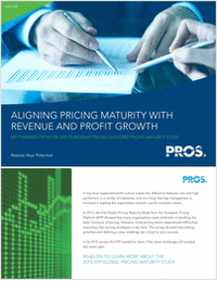 Aligning Pricing Maturity With Revenue And Profit Growth