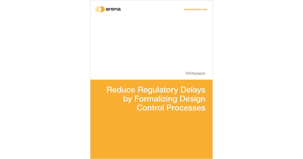 How to Reduce Regulatory Delays by Formalizing Design Control Processes