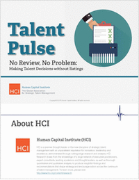 No Review, No Problem: Making Talent Decisions without Ratings