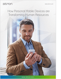 How Personal Mobile Devices are Transforming Human Resources