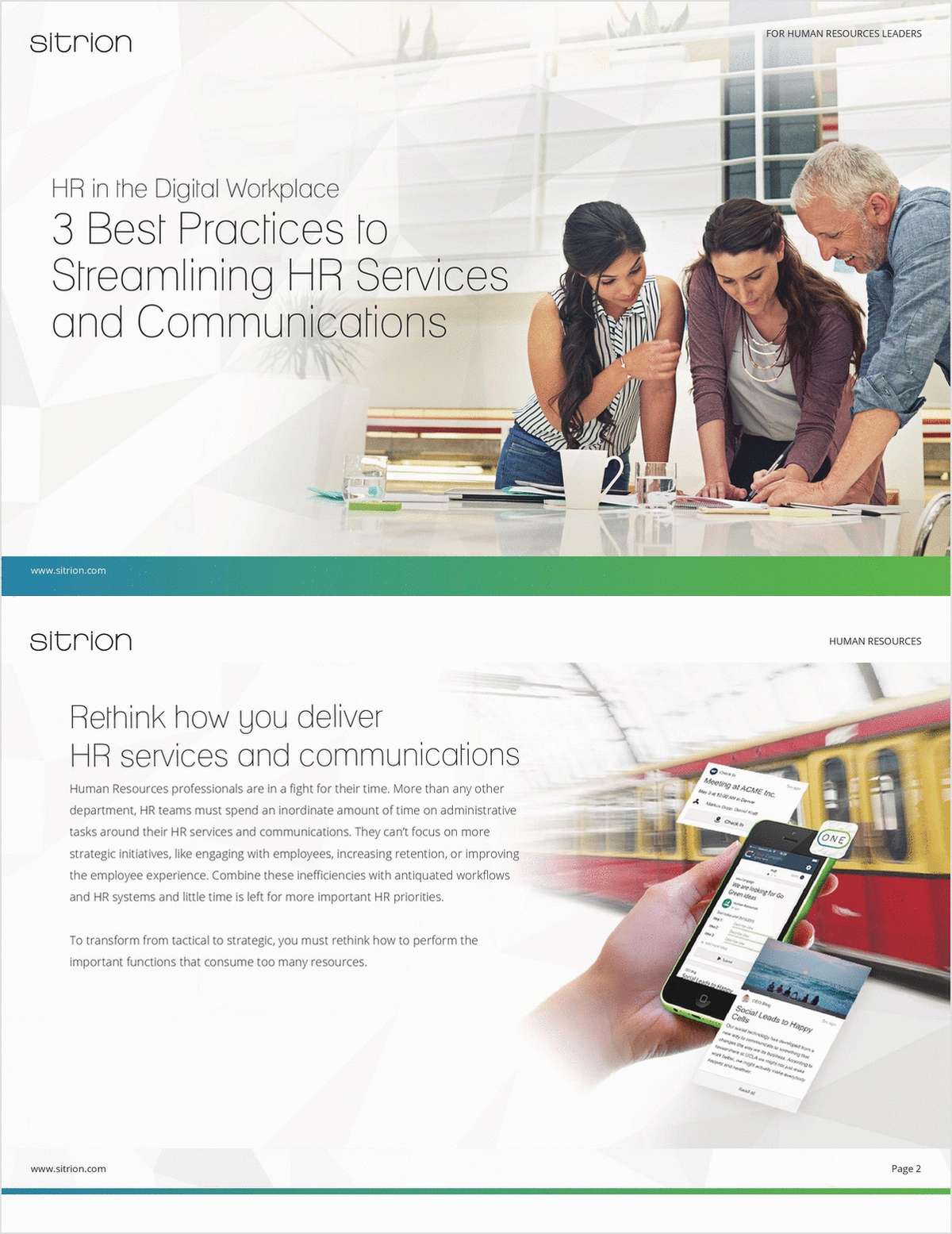 3 Best Practices to Streamlining HR Services and Communications