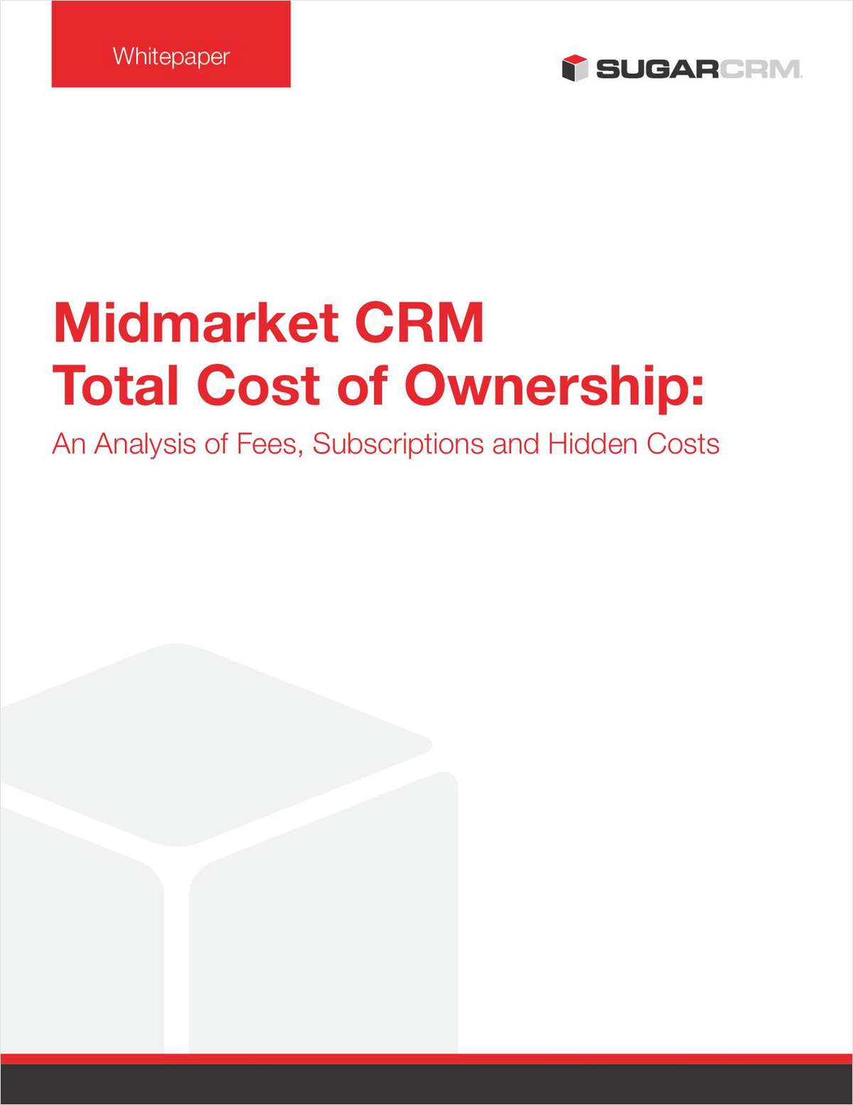 Midmarket CRM Vendor Cost Comparisons