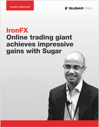 Online Forex Trading Giant Achieves Impressive Gains with Sugar