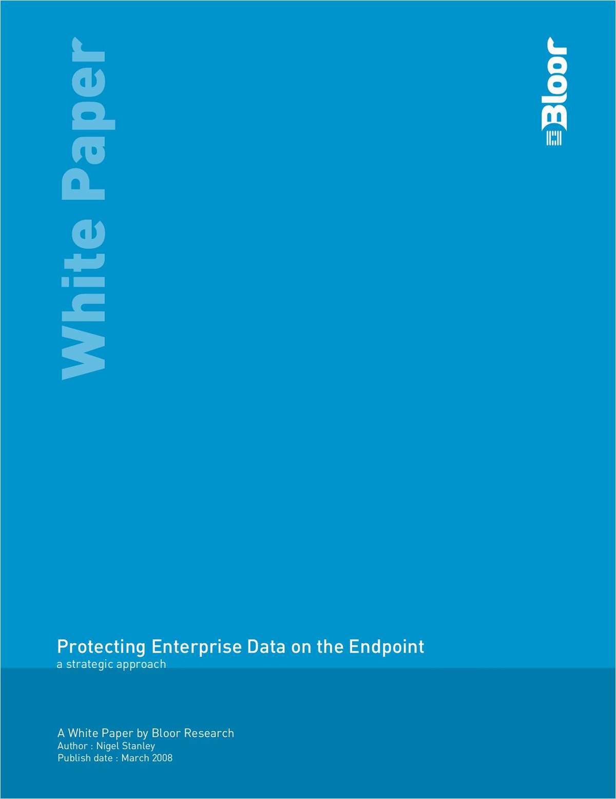 Protecting Enterprise Data on the Endpoint: A Strategic Approach