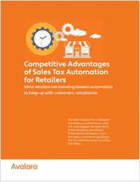 Competitive Advantages of Sales Tax Automation for Retailers