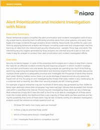 Alert Prioritization and Incident Investigation