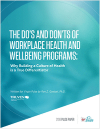 The Do's and Don'ts of Workplace Health and Wellbeing Programs