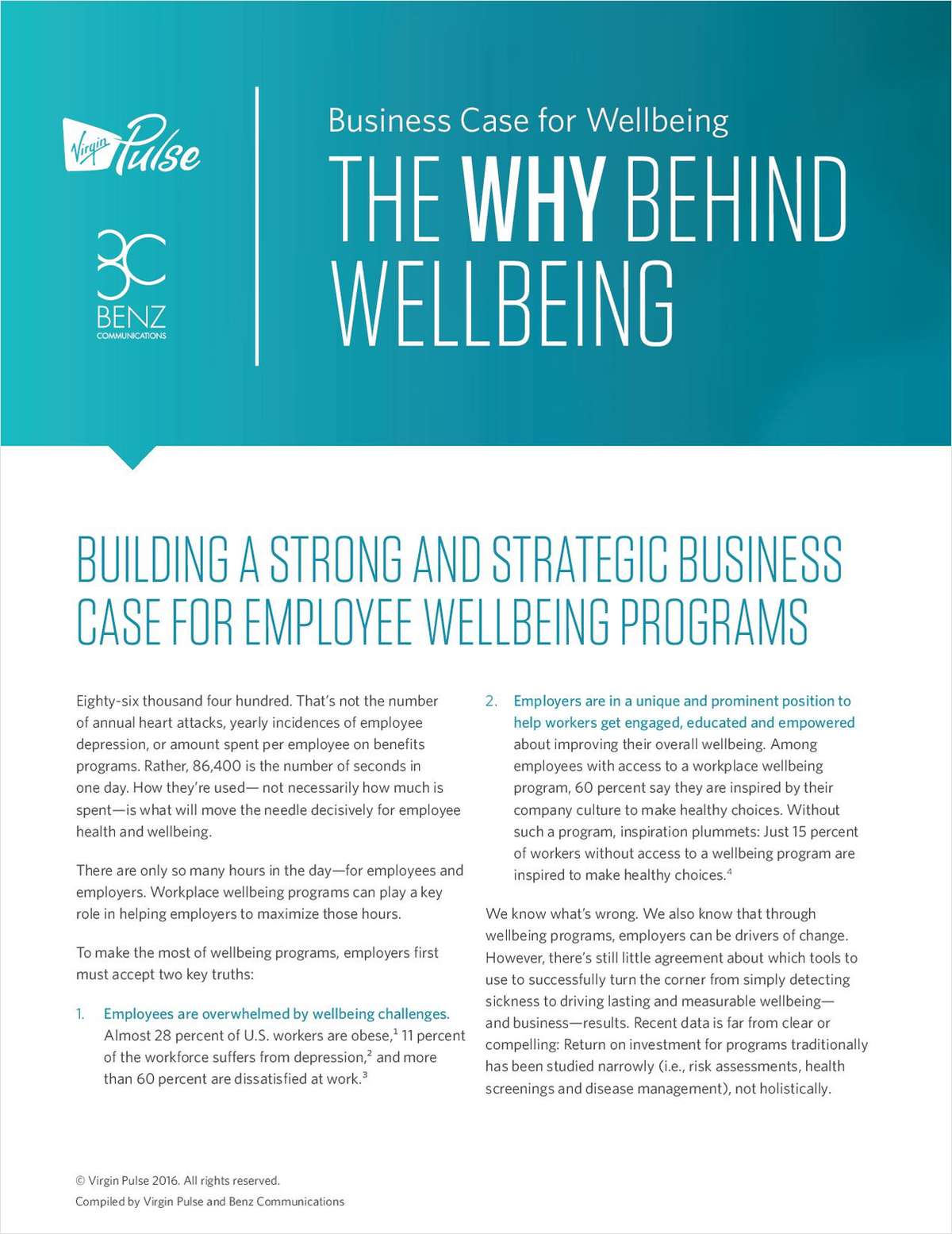 Building the Business Case for your Employee Well-being Strategy
